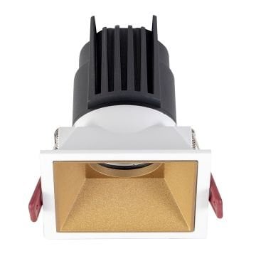 MOLLED MOL4156M 7 Watt Beyaz-Gold Kare Sıva Altı LED Spot (SAMSUNG/OSRAM/PHILIPS LED & EAGLERISE/PHILIPS/LIFUD Driver)