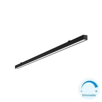 GOYA GY 8052-90 Siyah/Beyaz Kasa 26 Watt 90 cm DİMLİ Lineer Sarkıt Avize