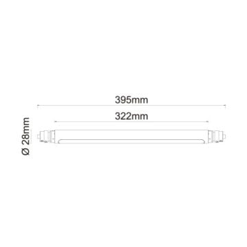 JUPITER JL004 8 Watt 40 cm Modüler LED Aydınlatma - 360 Derece Hareketli - OSRAM LED - Gün Işığı (3000K)