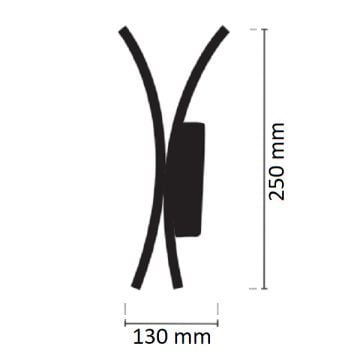 NOAS YL85-1000 10 Watt LED Lineer Aplik