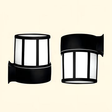 ZİTA 282K Mars KafesliDış Mekan Aplik - PC Gövde - E27 Duylu - IP54