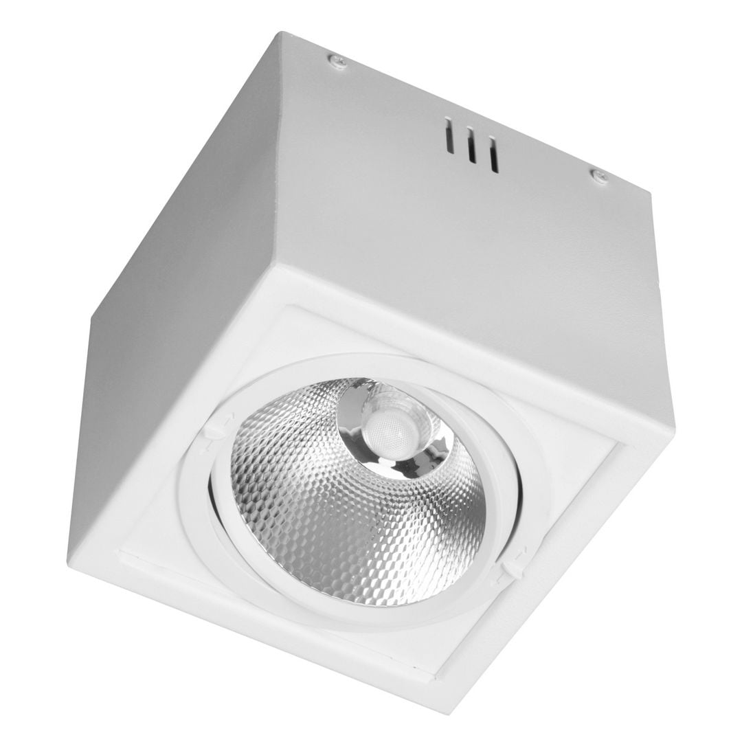goldX ZE756-WH 17x17x15 cm 40 Watt Beyaz Sıva Üstü LED Spot (SAMSUNG LED & TRIDONIC Driver)