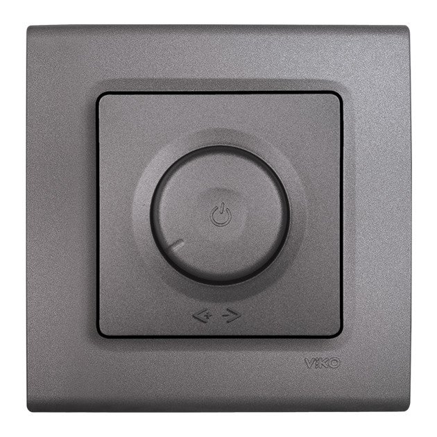 VİKO Linnera Life 90442040 Pro Dimmer (RL 20-500W/VA Vavien) [Granit Grisi]