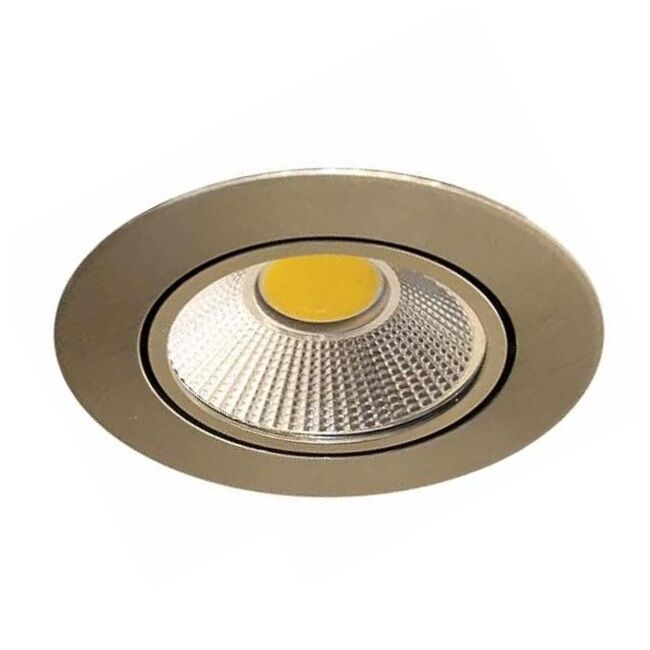 MOLLED MOL937 5 Watt Sıva Altı Saten Yuvarlak LED Spot - Beyaz Işık (6500K)