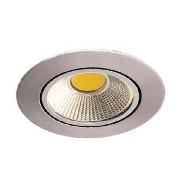 MOLLED MOL935 5 Watt Sıva Altı Krom Yuvarlak LED Spot - Beyaz Işık (6500K)