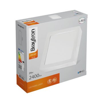 Braytron BP04-32400 24 Watt Sıva Üstü Kare LED Panel - Gün Işığı (3000K)