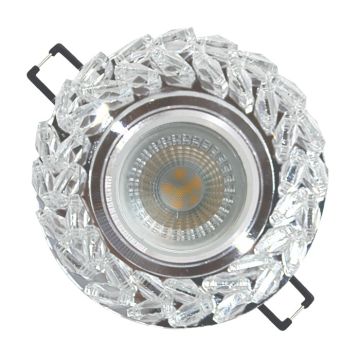 HELIOS HS 1807 Erva Yuvarlak Kristal Spot Kasası