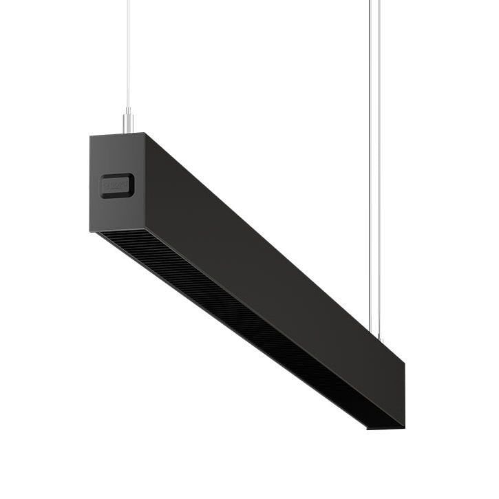 GOYA GY 8055-120 Siyah Kasa 52 Watt 120 cm Kamaşma Önleyicili Lineer Sarkıt Avize