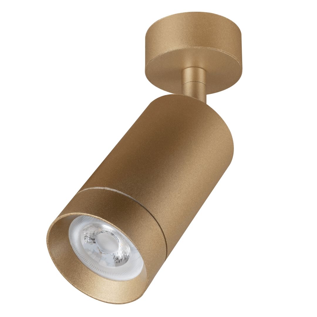 goldX ZE127-BK 12 Watt Gold Sıva Üstü Hareketli Silindir LED Spot (SAMSUNG LED & EAGLERISE Driver)