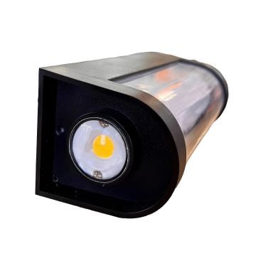 CATA CT-7079 Lara 9 Watt Çift Yönlü Dış Mekan LED Aplik - PC Gövde - Gün Işığı (3200K)