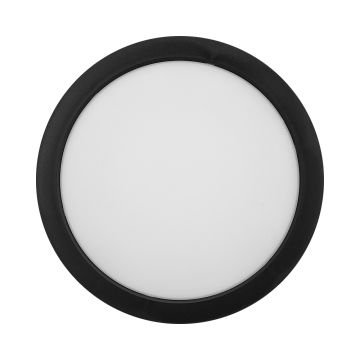 Braytron SBP12-32401 24 Watt Siyah Sıva Üstü Yuvarlak Backlight LED Panel - Gün Işığı (3000K)