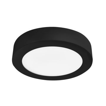 Braytron SBP12-32401 24 Watt Siyah Sıva Üstü Yuvarlak Backlight LED Panel - Gün Işığı (3000K)