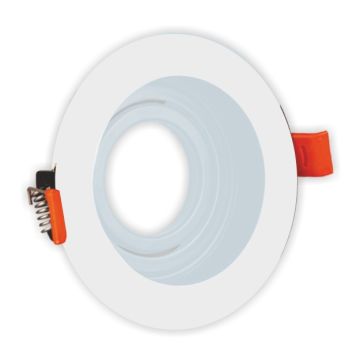 HELIOS HS 1407 Sıva Altı Beyaz Yuvarlak Spot Kasası (Metal)