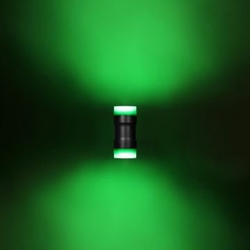 ZİTA 264-Yesil Yeşil Camlı Çift Yönlü Dış Mekan Aplik - PC Gövde - GU10 Duylu - IP65