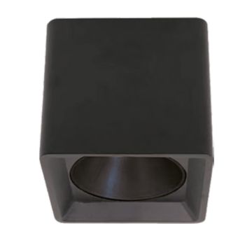 Braytron BH04-30411 10x10x10 cm Siyah Sıva Üstü Spot Kasası (GU10 Duylu)