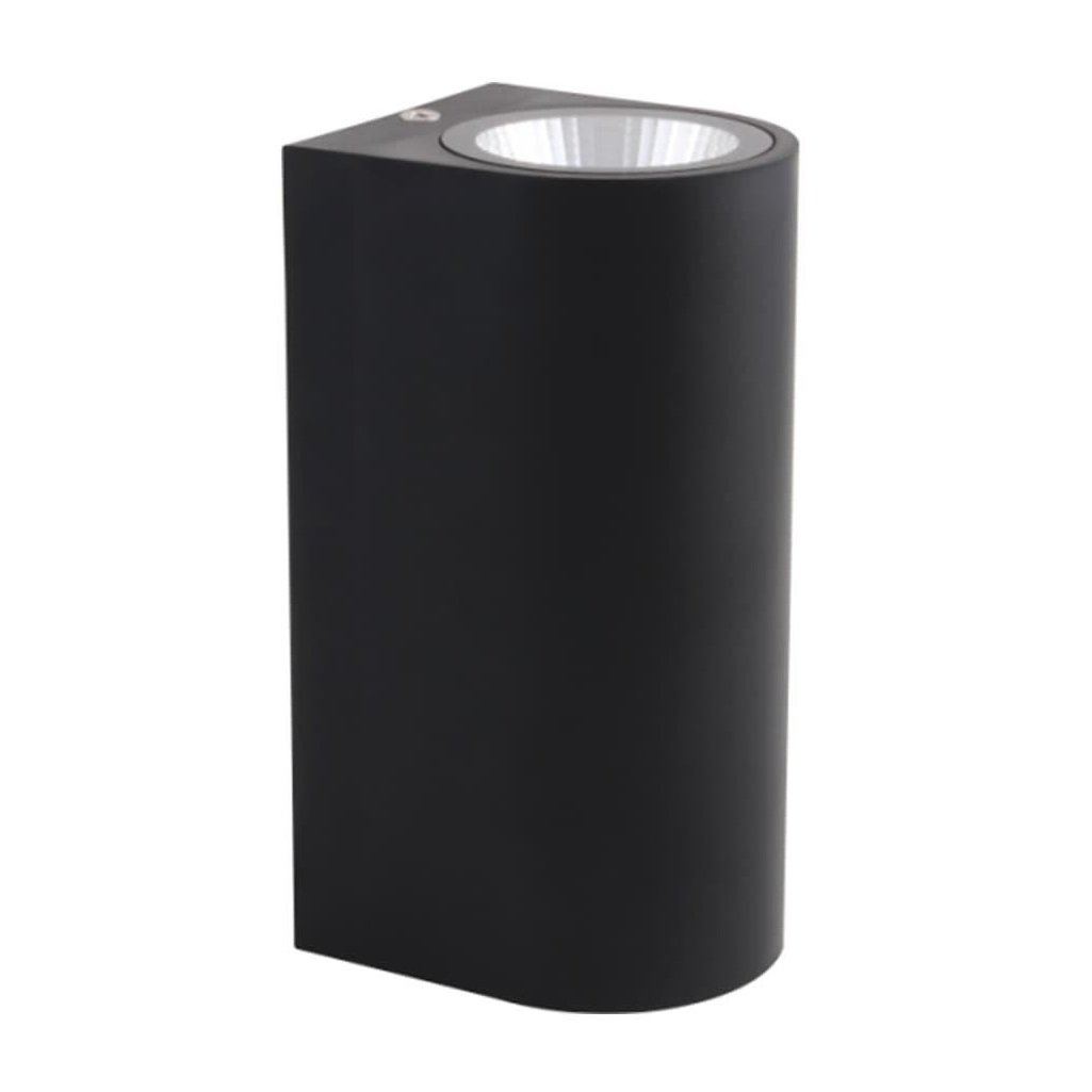 Antrasit Çift Yönlü Dış Mekan LED Aplik - PC Gövde - Gün Işığı (3200K)