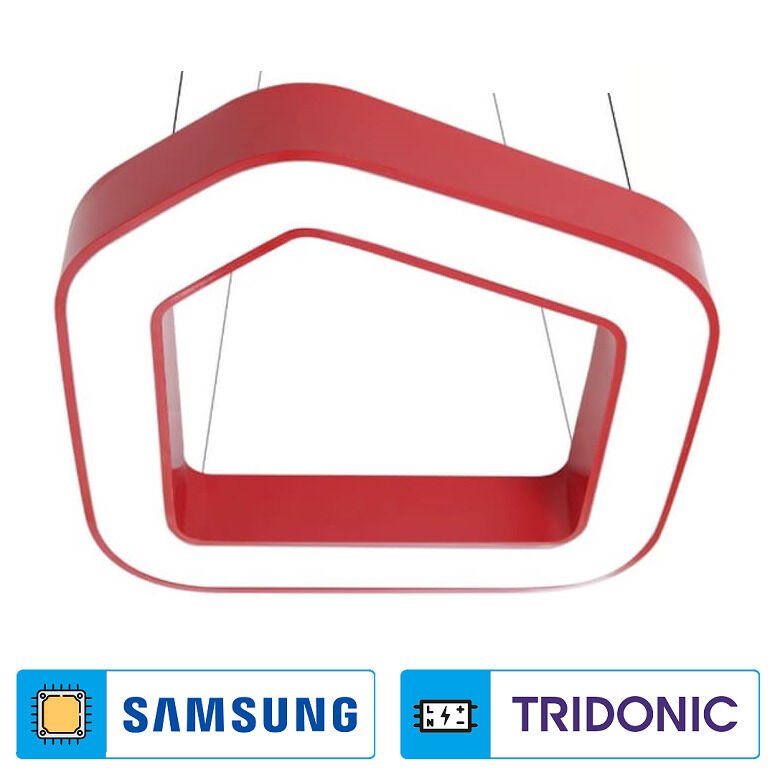 CL-Pentago-01 Lineer Sarkıt Armatür/Sıva Üstü Lineer Armatür (SAMSUNG LED & TRIDONIC Driver)