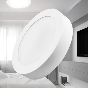 Braytron BP03-31810 18 Watt Sıva Üstü Yuvarlak LED Panel - Ilık Beyaz (4000K)