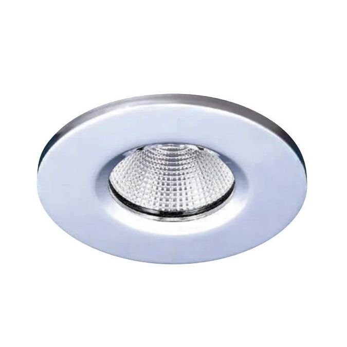 JUPITER LS453 6 Watt Krom Sıva Altı Yuvarlak Dış Mekan LED Spot - Metal - Gün Işığı (3000K)