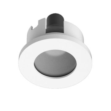 JUPITER JH680 Beyaz Sıva Altı Yuvarlak Dış Mekan Spot Kasası - Metal