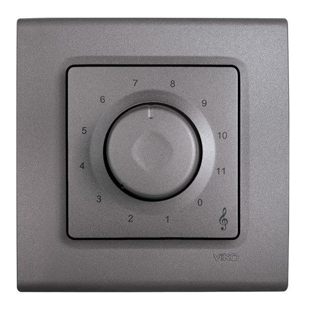 VİKO Linnera Life 90442054 Müzik Yayın Anahtarı [Granit Grisi]