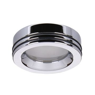 JUPITER JH624 K Krom Sıva Altı Yuvarlak Dış Mekan Spot Kasası - Metal