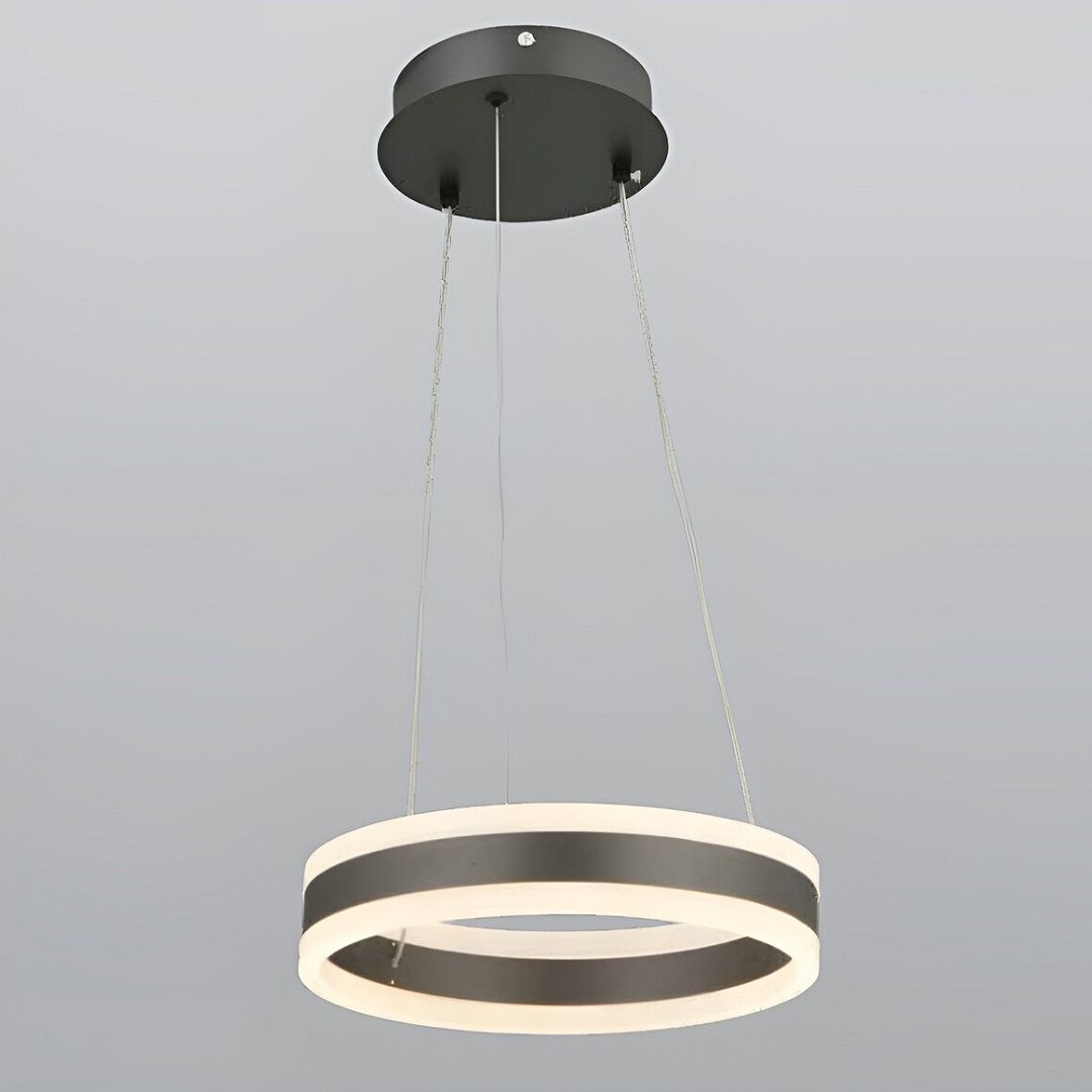 CL-742-1 70 Watt Antrasit ED Avize - 3 Işık Renkli (Beyaz + Ilık Beyaz + Gün Işığı)