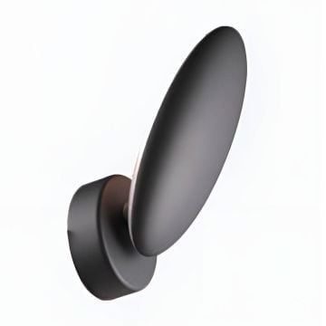 CreaLight CL-AP-124 6 Watt Hareketli Dış Mekan LED Aplik - Metal Gövde - IP54 - Gün Işığı (3000K)