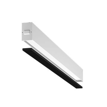 GOYA GY 8055-120 Beyaz Kasa 52 Watt 120 cm Kamaşma Önleyicili Sıva Üstü Lineer Armatür