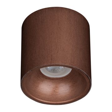 goldX ZE830-1-BE 12 Watt 10x10 cm Bakır Eskitme Sıva Üstü Silindir LED Spot (SAMSUNG LED & EAGLERISE Driver)