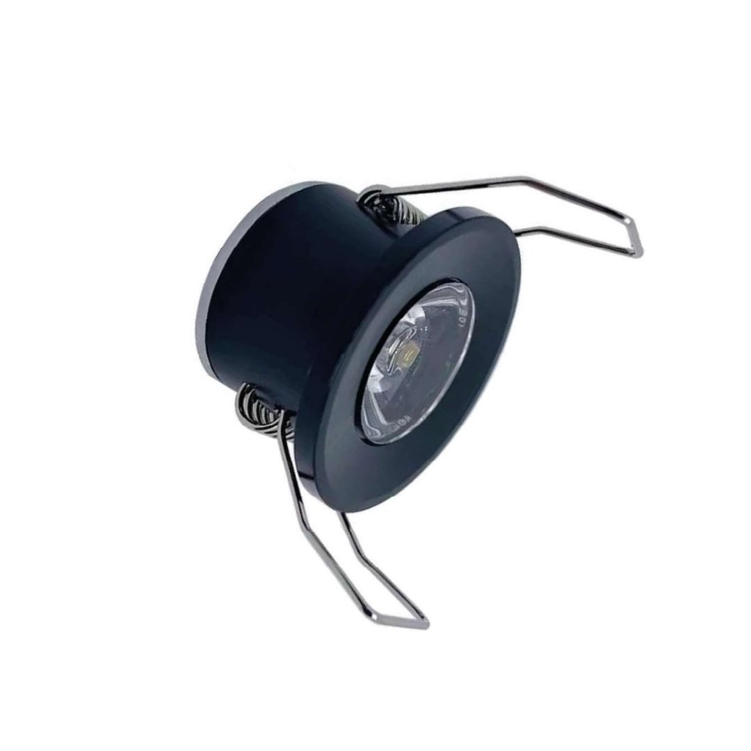 MOLLED MOL7012 1 Watt Siyah Kasa LED Yıldız Spot