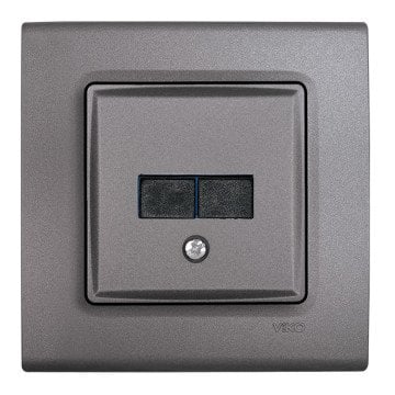 VİKO Linnera Life 90442029 Fiber Optik Konnektör [Granit Grisi]