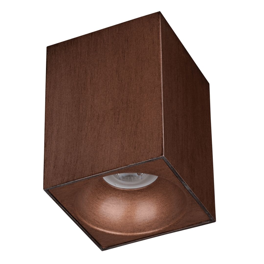 goldX ZE832-BE 12 Watt 10x10x14 cm Bakır Eskitme Sıva Üstü LED Spot (SAMSUNG LED & EAGLERISE Driver)