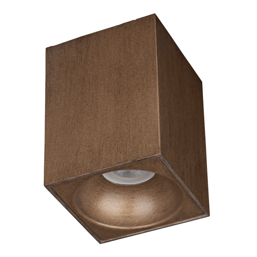 goldX ZE832-BRE 12 Watt 10x10x14 cm Bronz Eskitme Sıva Üstü LED Spot (SAMSUNG LED & EAGLERISE Driver)