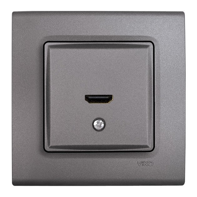 VİKO Linnera Life 90442028 HDMI Konnektör [Granit Grisi]