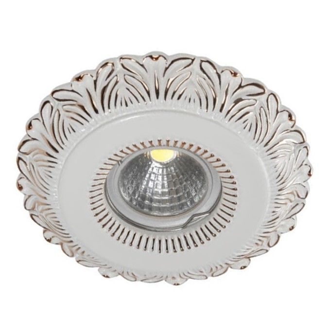 MOLLED MOL3042 Beyaz-Gold Dekoratif Spot Kasası