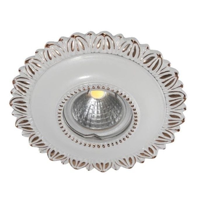 MOLLED MOL3041 Beyaz-Gold Dekoratif Spot Kasası