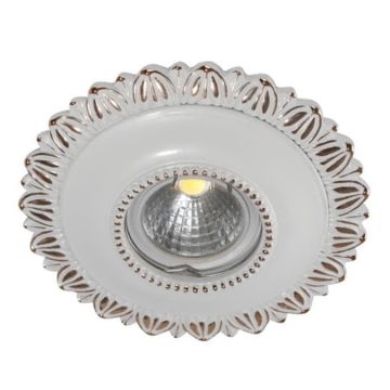 MOLLED MOL3041 Beyaz-Gold Dekoratif Spot Kasası