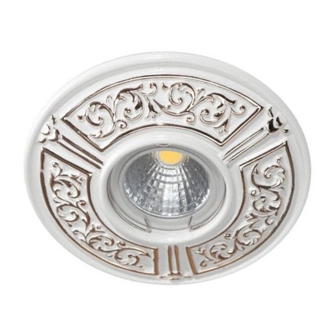 MOLLED MOL3009 Beyaz-Gold Dekoratif Spot Kasası