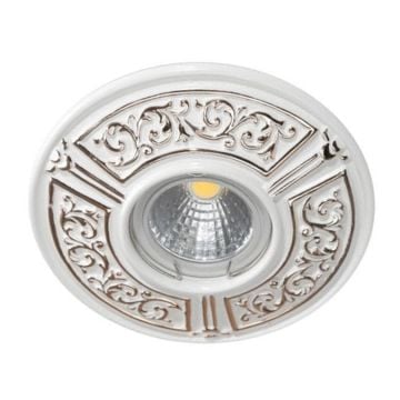 MOLLED MOL3009 Beyaz-Gold Dekoratif Spot Kasası