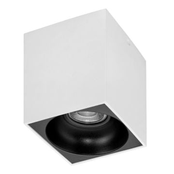 goldX ZE832-WB 12 Watt 10x10x14 cm Beyaz-Siyah Sıva Üstü LED Spot (SAMSUNG LED & EAGLERISE Driver)