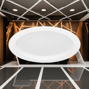 Braytron BP13-03210 32 Watt Sıva Altı Yuvarlak LED Panel (SAMSUNG LED) - Ilık Beyaz (4000K)