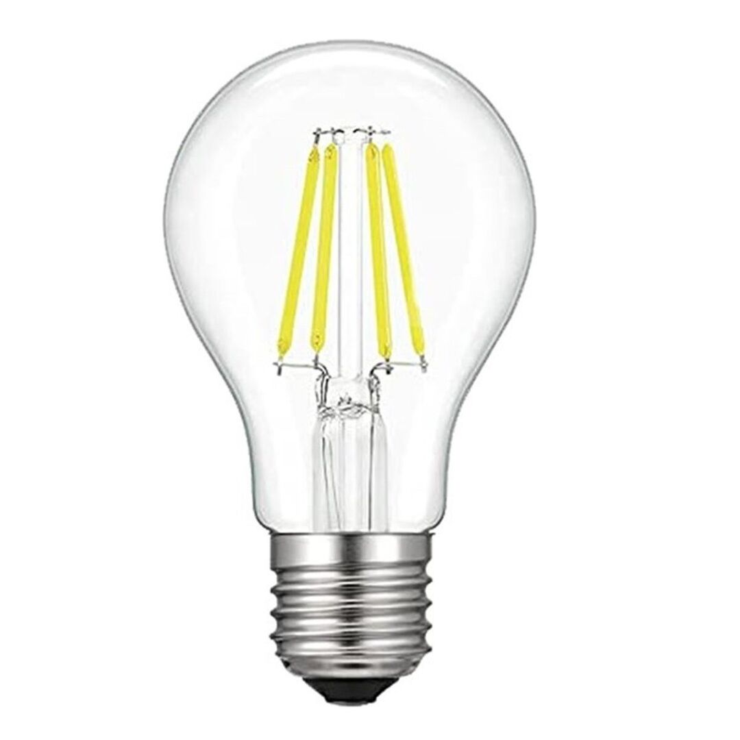 HEKA ERD-253 12 Watt Şeffaf Camlı A60 Rustik LED Ampul - Gün Işığı (3000K)