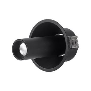 JUPITER LD503 S 7 Watt Siyah Sıva Altı Hareketli LED Spot - Metal - Gün Işığı (3000K)