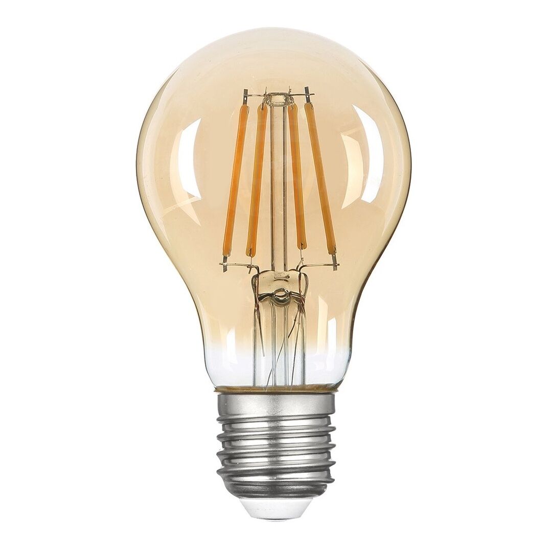 HEKA ERD-37 6 Watt A60 Rustik LED Ampul - Amber