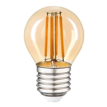 HEKA ERD-43 6 Watt G45 Rustik Top Ampul - Amber