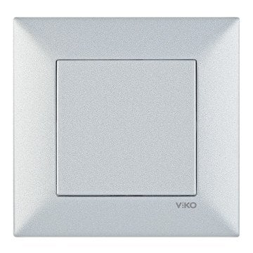 VİKO Novella/Trenda 92605026 Boşluk Kapağı [Gümüş]