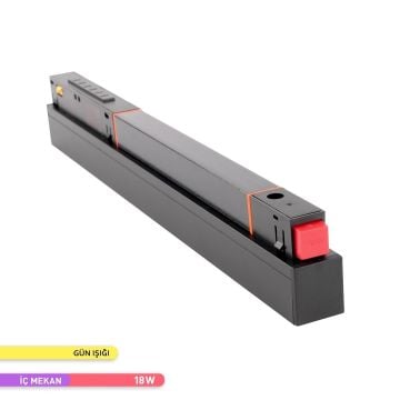 ACK AD40-02301 18 Watt 33 cm Lensli OSRAM LED Magnet Armatür - Gün Işığı (3000K)
