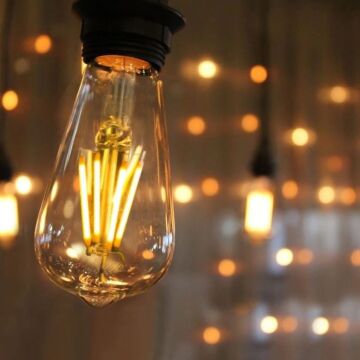 HEKA ERD-81 6 Watt ST64 Rustik Armut Ampul - Amber