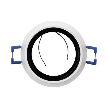 Braytron BH03-06023 Beyaz-Siyah Sıva Altı Yuvarlak Spot Kasası